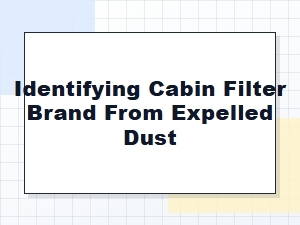 Determining Filter Brand by Analyzing Dust Patterns